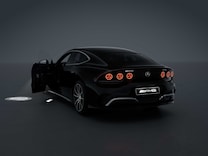 Mercedes-AMG GT Coupé 4 Luci ambient con la proiezione del logo integrate nei retrovisori esterni
