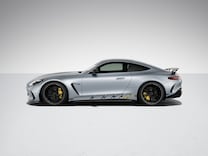 Mercedes-AMG GT Coupé MANUFAKTUR sportieve striping in zwart