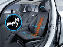 CLE Cabriolet Multikontursitze für Fahrer und Beifahrer