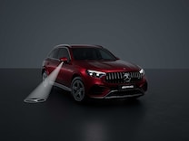 GLC Ambient lighting with projection logo