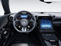 Mercedes-AMG SL Roadster عجلة قيادة AMG متعددة الوظائف مكسوة بجلد نابا