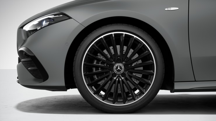 19" AMG Leichtmetallräder im Vielspeichen-Design 1