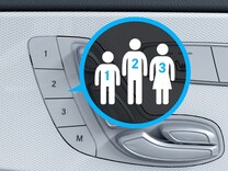 EQE SUV Memory Paket Fahrersitz elektrisch verstellbar