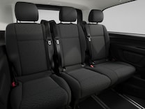 eVito Tourer Panca Confort a 3 posti, seconda fila, sedile este
rno pieghevole