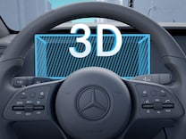 Mercedes-Maybach Trieda S 3D displej vodiča