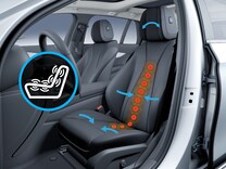 Clase C Berlina Asientos multicontorno para conductor y acompañante