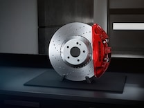 Mercedes-AMG C-Class Sedan Red-painted brake callipers
