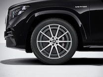 Mercedes-AMG GLS Bremssättel schwarz lackiert für AMG Hochleistungs-Verbundbremsanlage