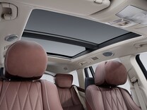 Mercedes-Maybach GLS MANUFAKTUR roof liner in macchiato beige nappa leather