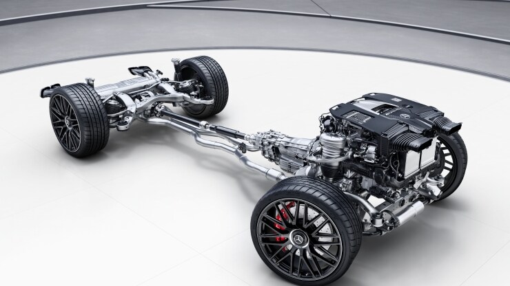 AMG ACTIVE RIDE CONTROL Wankstabilisierung Bild 1