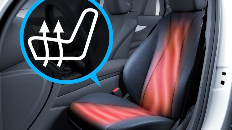 Sitzheizung für Fahrer und Beifahrer Bild 1