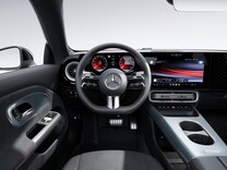 CLA Shooting Brake 多功能Nappa真皮平底跑車方向盤