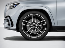 GLS Braking system with larger brake disks on the front axle