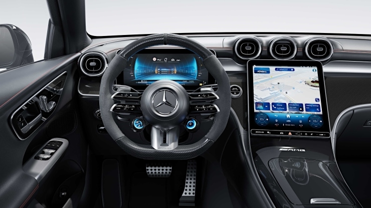 AMG Performance Lenkrad in Carbon-Design / Mikrofaser MICROCUT Bild 1