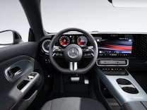 CLA Shooting Brake 多功能Nappa真皮平底跑車方向盤