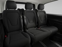 V-Class 3-seater comfort bench 2nd row with folding outer