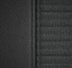 Ledernachbildung ARTICO / Stoff Tomasi schwarz