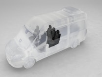 Sprinter Tourer 3-sits komfortsoffa 1:a raden smal