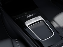 A-Class Hatchback Wireless charging system for mobile devices in the front