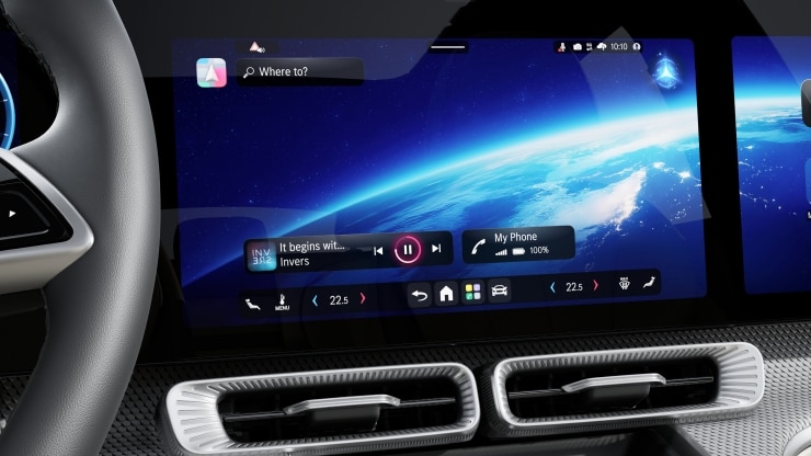 Zentraldisplay Bild 1