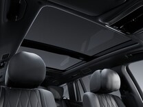Mercedes-Maybach GLS MANUFAKTUR ciel de toit en cuir nappa noir