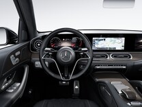 Mercedes-Maybach GLS Volant multifonctions en cuir / bois