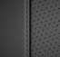 Leder schwarz