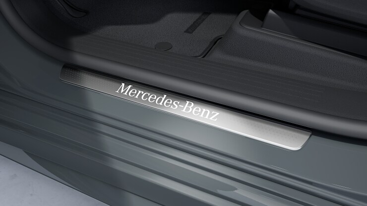 MANUFAKTUR Einstiegsleisten mit Schriftzug "Mercedes-Benz", beleuchtet Bild 1