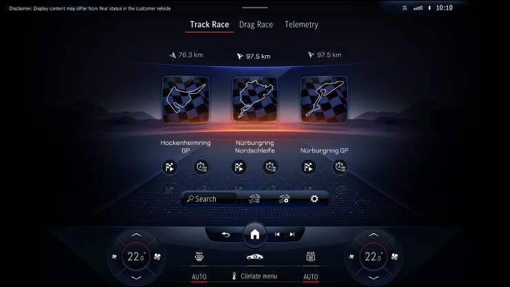 Digitales Extra: AMG TRACK PACE 1