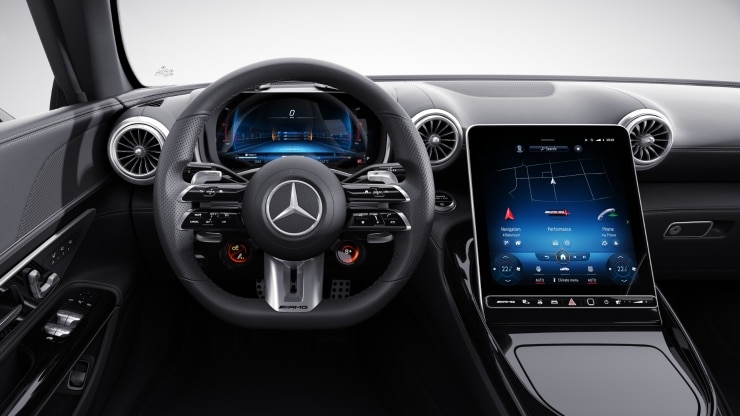 Touches AMG Drive Unit sur le volant 1