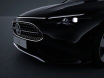 CLA Shooting Brake Belyst kølergrill med Mercedes-Benz mønster