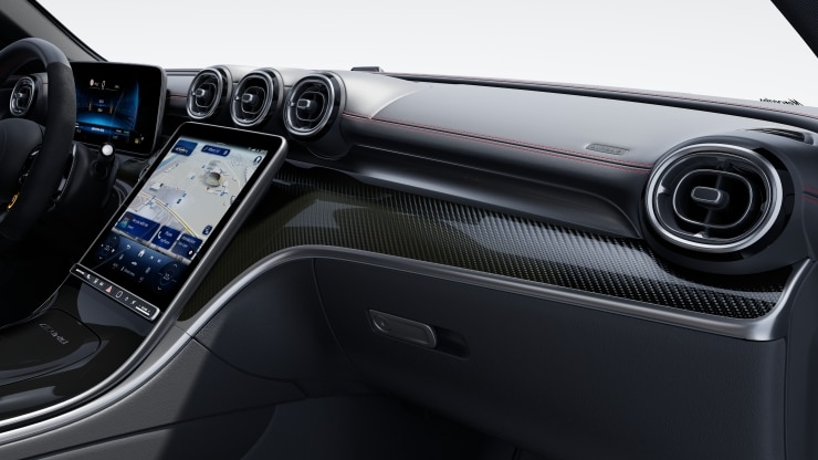 AMG Zierelement Carbon 1