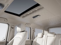 G-Class MICROCUT microfibre roof liner in macchiato beige