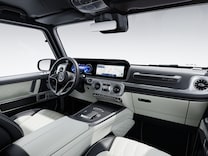 G-Class MANUFAKTUR instrument panel in two-tone nappa leather