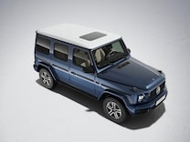 G-Class MANUFAKTUR roof painted in Polar white