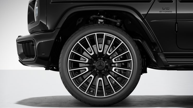 AMG Bremssättel vorn und hinten schwarz lackiert Bild 1