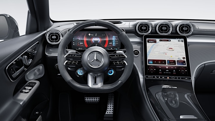 AMG Performance Lenkrad in Carbon-Design / Mikrofaser MICROCUT Bild 1