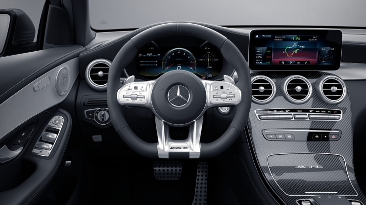 AMG Performance Lenkrad in Leder Nappa / Mikrofaser MICROCUT Bild 1