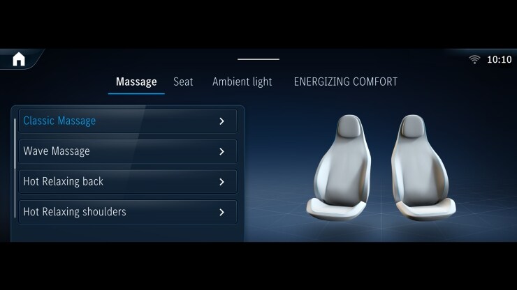 Service connecté : ENERGIZING COMFORT 2