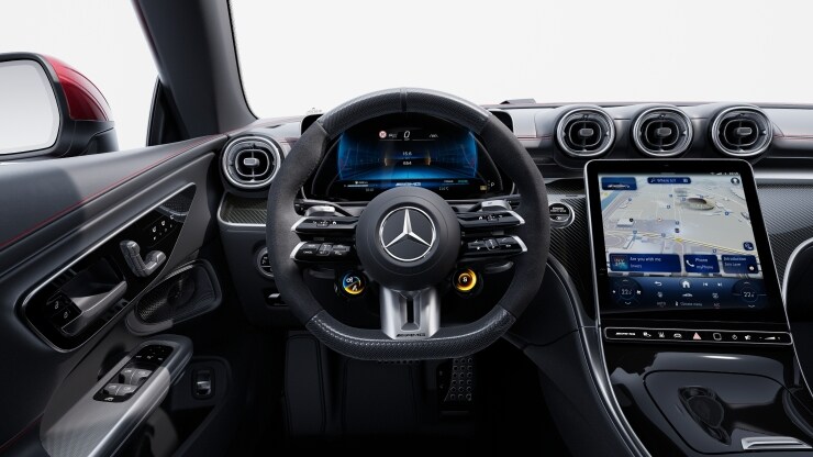 AMG Performance Lenkrad in Carbon-Design / Mikrofaser MICROCUT Bild 1
