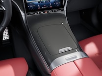GLC Centre console in metal-structure finish
