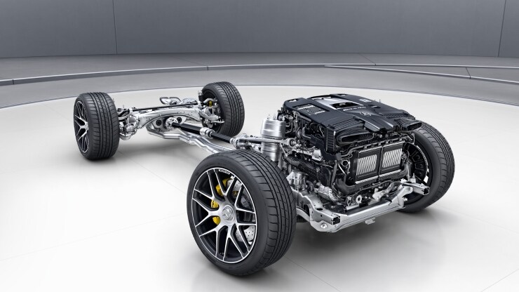 AMG RIDE CONTROL+ Fahrwerk Bild 1
