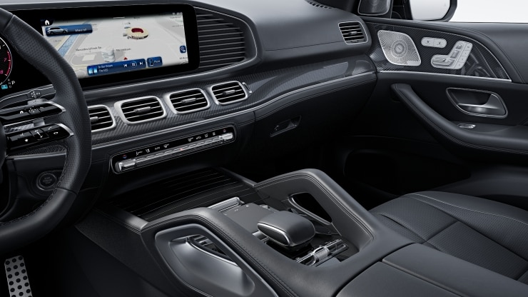 Inserts décoratifs AMG en carbone 2