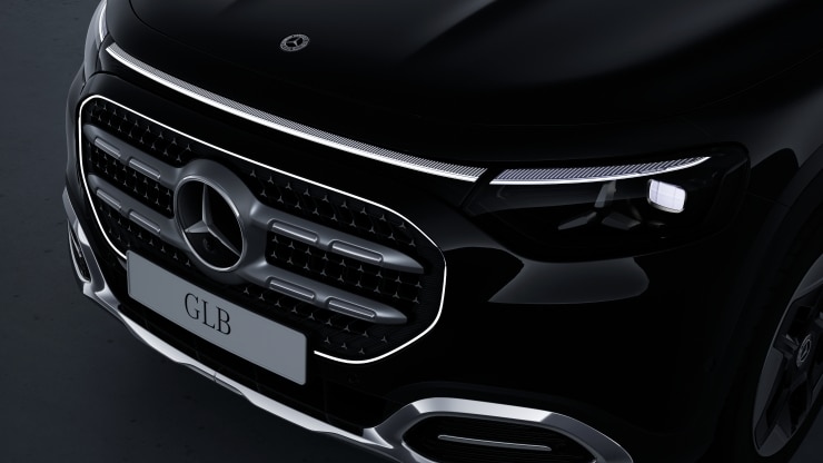 Mercedes-Benz ikonischer Grill mit beleuchteter Umrandung Bild 1