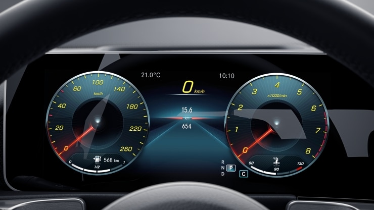 Instrumentation digitale avec écran 10,25'' 3