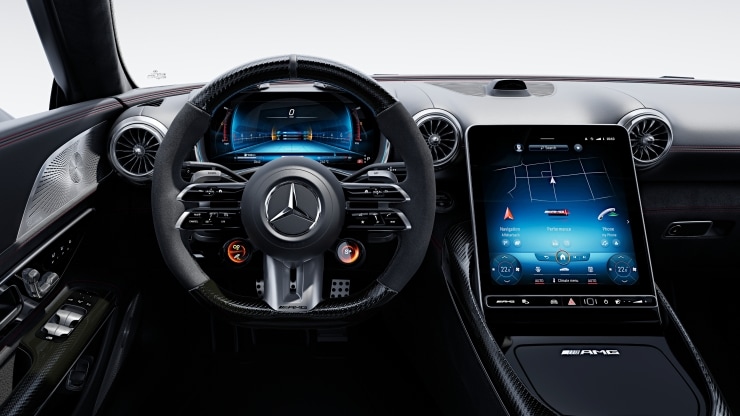 AMG Performance Lenkrad in Carbon-Design / Mikrofaser MICROCUT Bild 1
