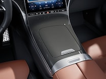 GLC Coupé Centre console in metal-structure finish