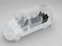 Sprinter Tourer Banco de 3 plazas, 3a fila trasera