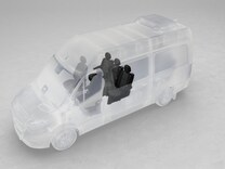 Sprinter Tourer 3-sits komfortsoffa 1:a raden
