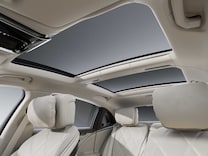 Mercedes-Maybach S-Class MANUFAKTUR roof liner in macchiato beige nappa leather